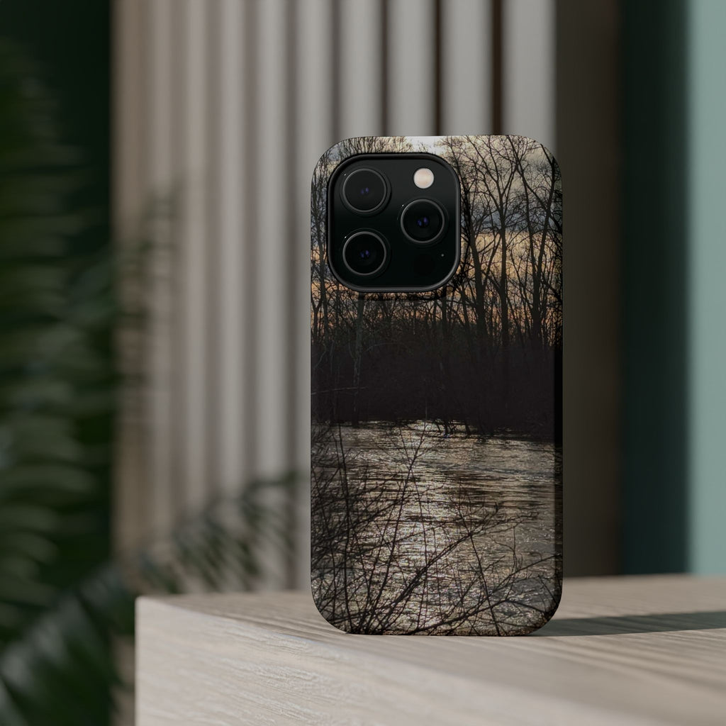 Phone Case — River Sunset Wilderness Magnetic Impact-Resistant Case