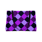 Weekender Tote Bag — Purple Argyle Pattern Beach & Travel Bag