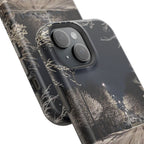 Winter Night Snow Road Magnetic Impact-Resistant Phone Case