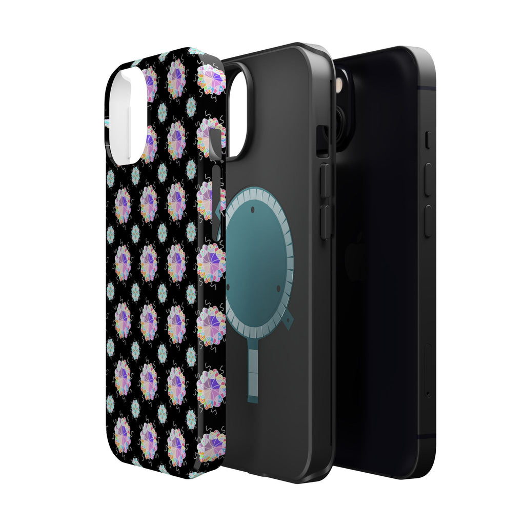 Floral Mosaic Magnetic Impact Phone Case