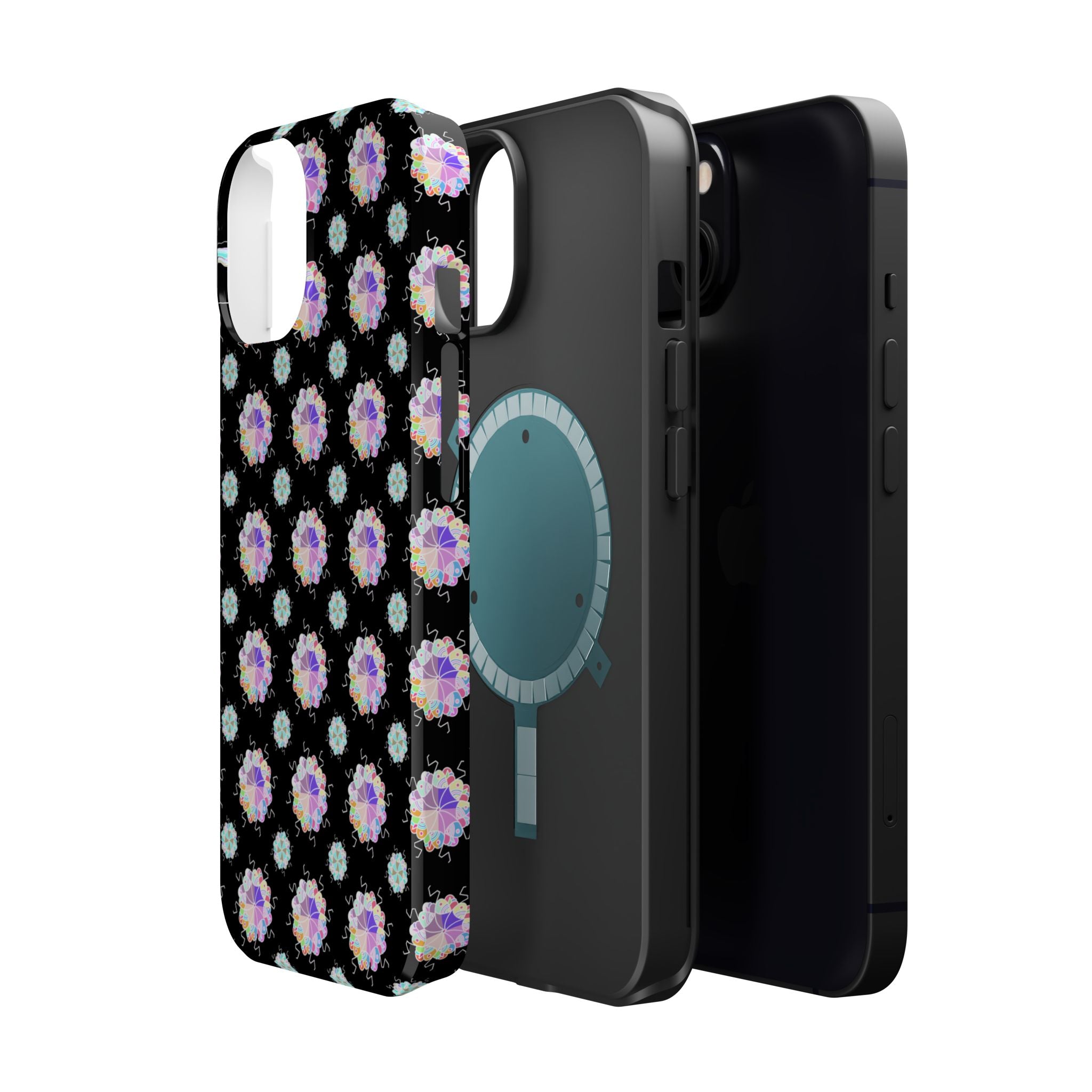 Floral Mosaic Magnetic Impact Phone Case
