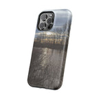 Phone Case — Moody Winter River Landscape Magnetic Impact-Resistant Case