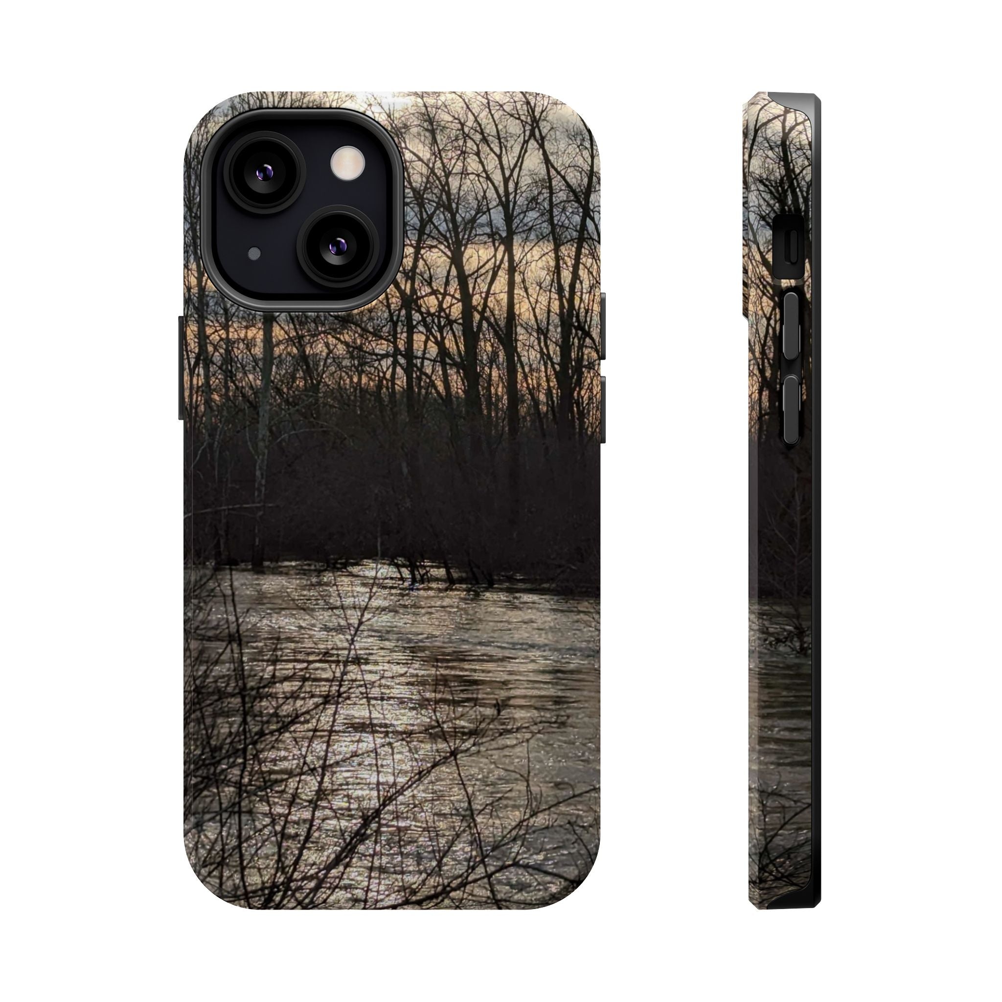 Phone Case — River Sunset Wilderness Magnetic Impact-Resistant Case