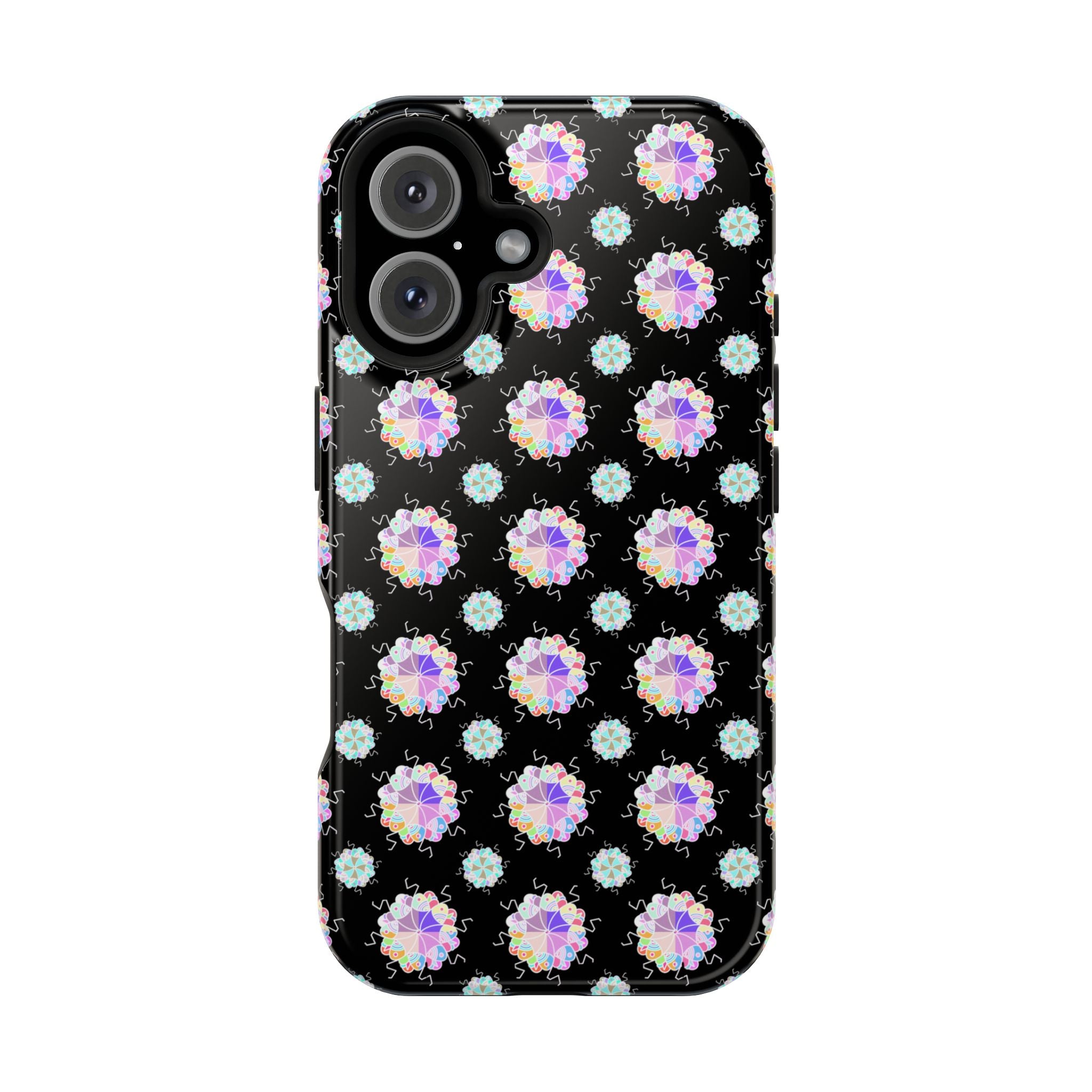 Floral Mosaic Magnetic Impact Phone Case