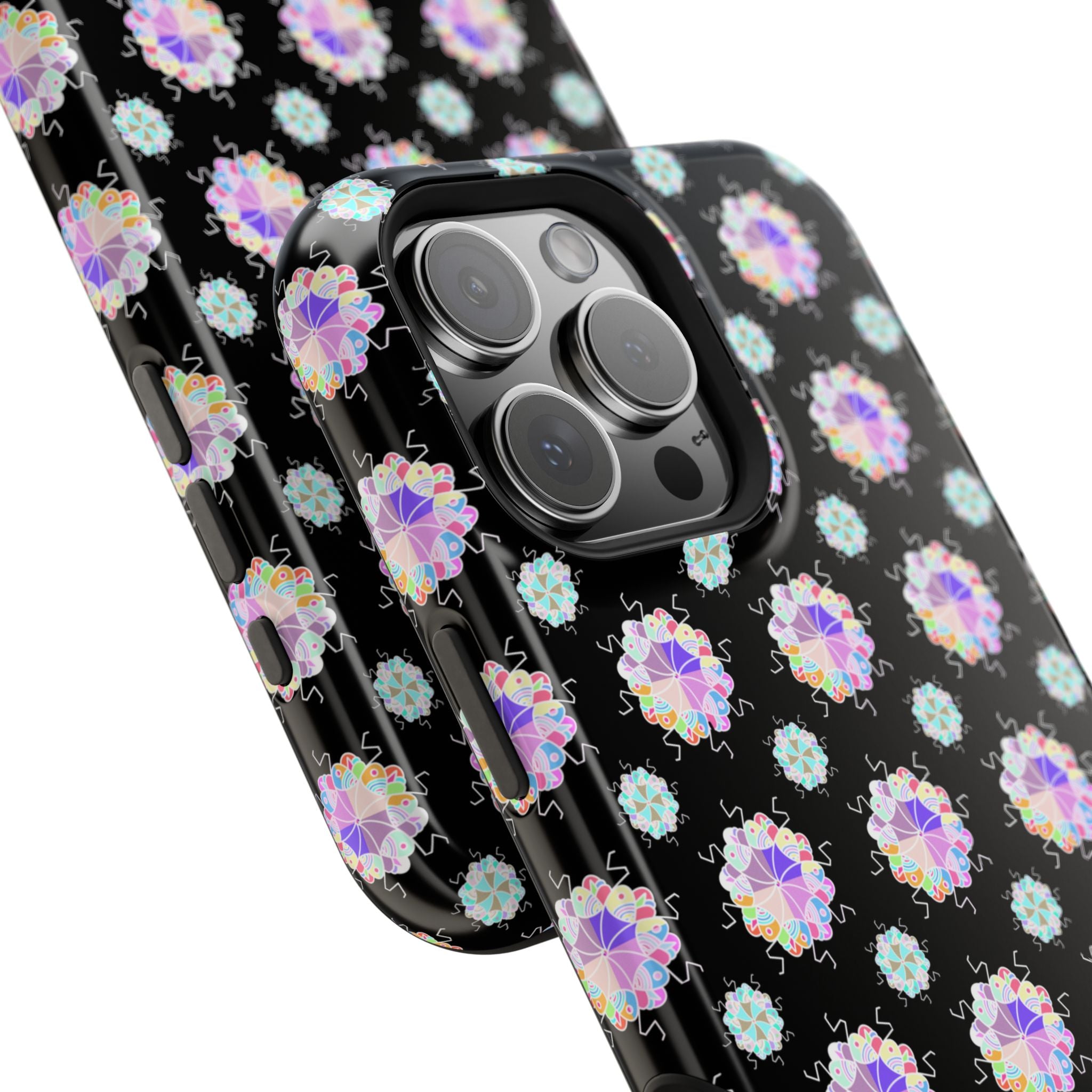 Floral Mosaic Magnetic Impact Phone Case