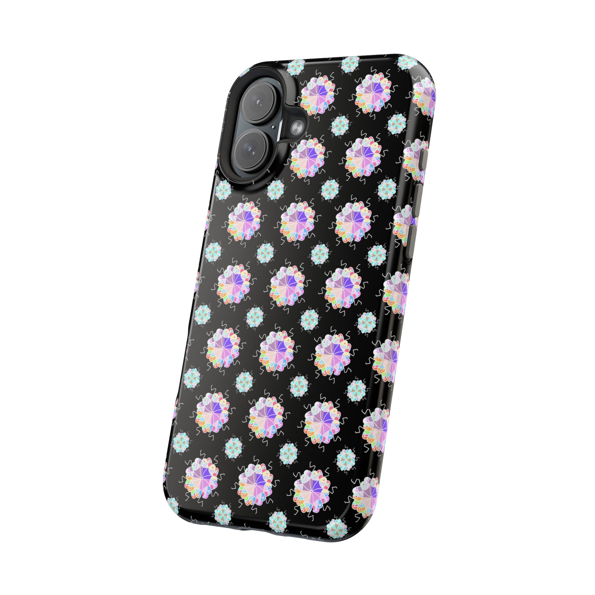Floral Mosaic Magnetic Impact Phone Case