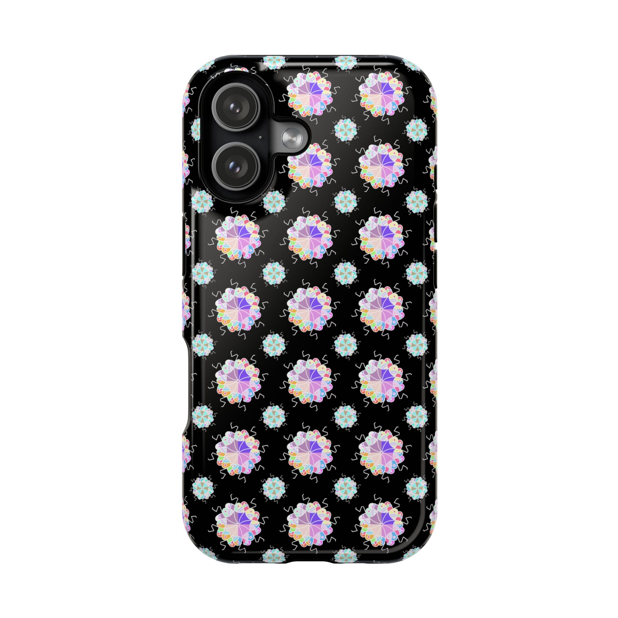 Floral Mosaic Magnetic Impact Phone Case