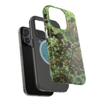 Camo Woodland Phone Case — Magnetic Impact‑Resistant iPhone Cover