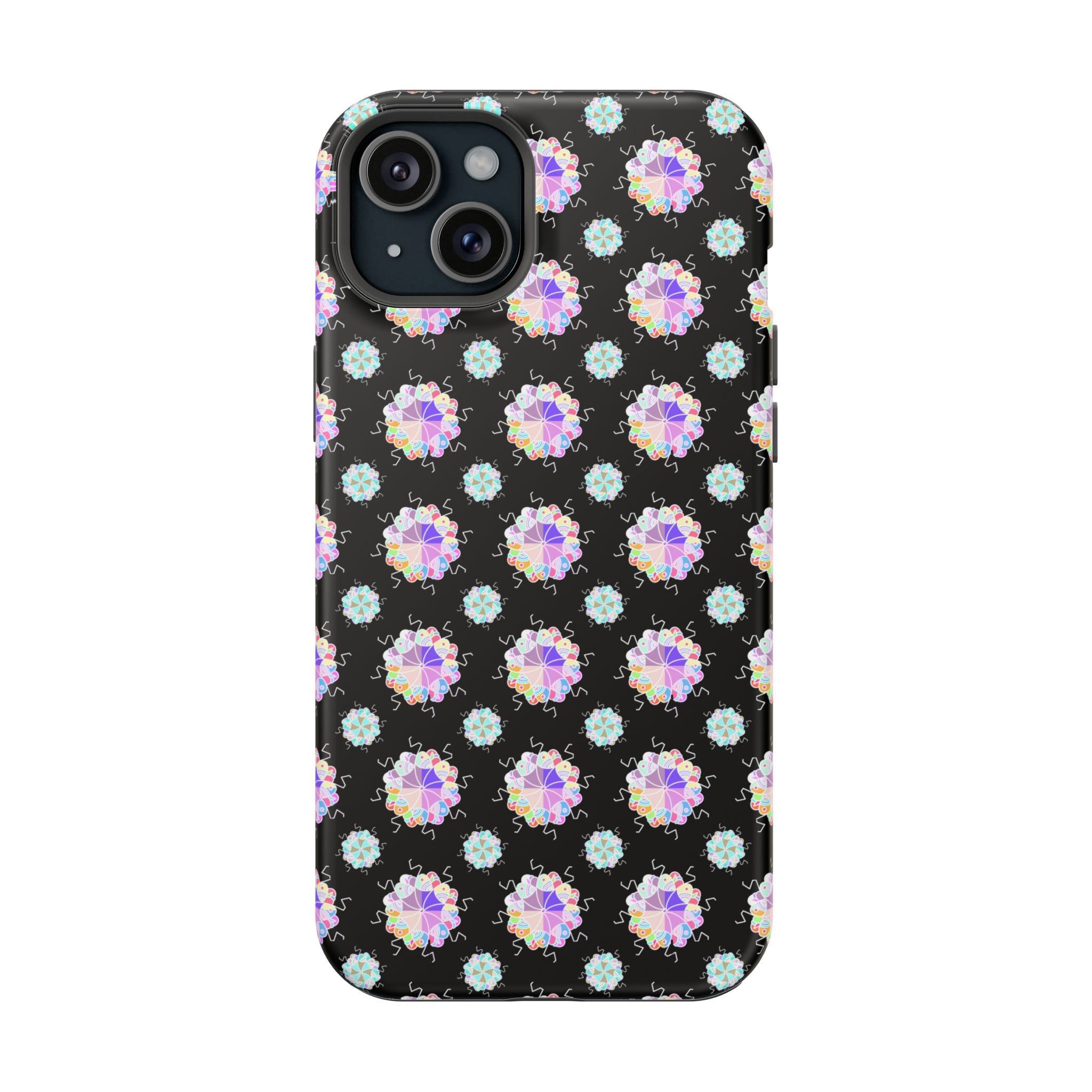 Floral Mosaic Magnetic Impact Phone Case