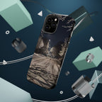 Winter Night Snow Road Magnetic Impact-Resistant Phone Case