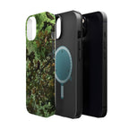 Camo Woodland Phone Case — Magnetic Impact‑Resistant iPhone Cover