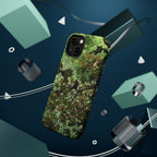 Camo Woodland Phone Case — Magnetic Impact‑Resistant iPhone Cover