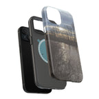 Phone Case — Moody Winter River Landscape Magnetic Impact-Resistant Case