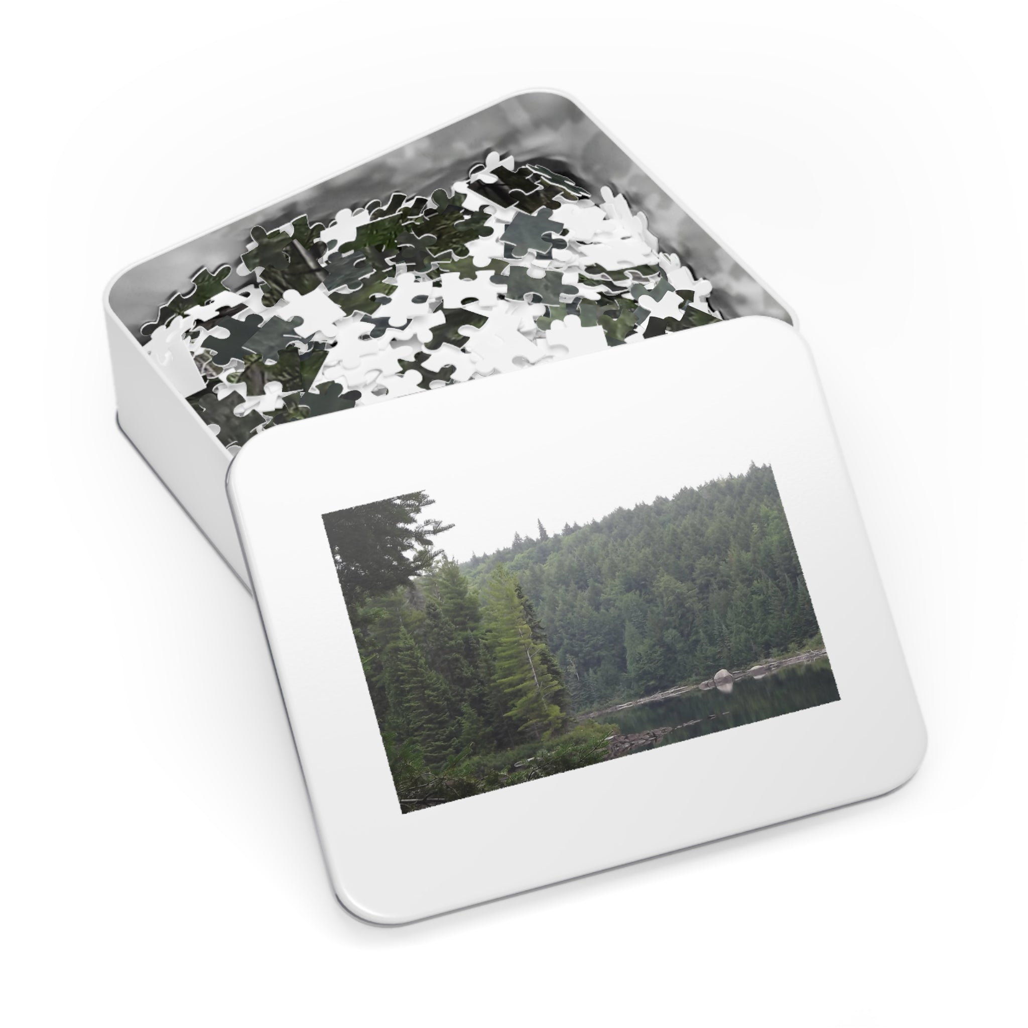 National Park Jigsaw Puzzle (Scenic Nature Puzzle with Tin)