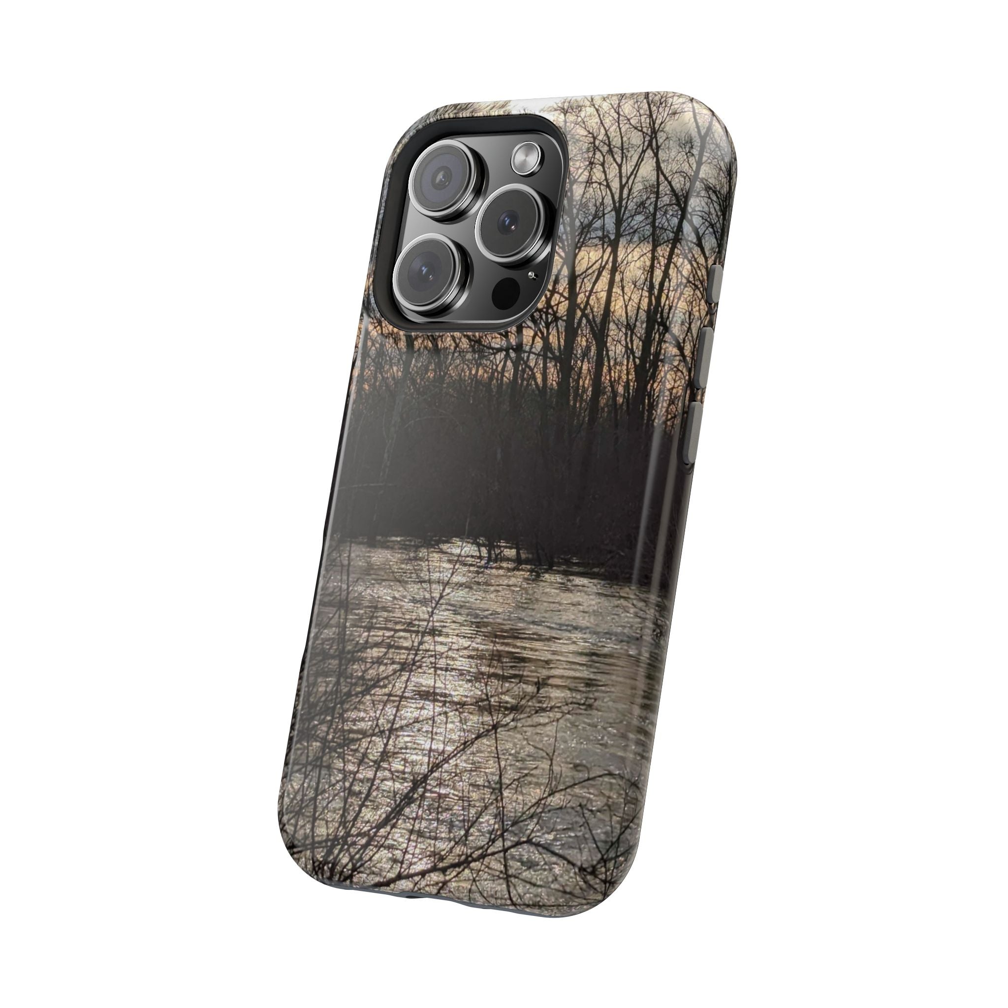 Phone Case — River Sunset Wilderness Magnetic Impact-Resistant Case