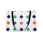 Diamond Dot Weekender Tote Bag — Colorful Geometric Beach & Travel Tote