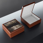 River Reflection Jewelry Box — Tranquil Woodland Keepsake Box