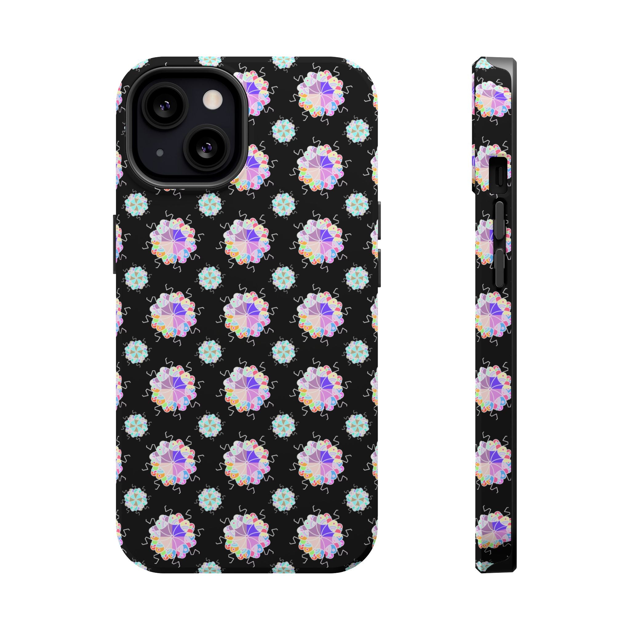 Floral Mosaic Magnetic Impact Phone Case