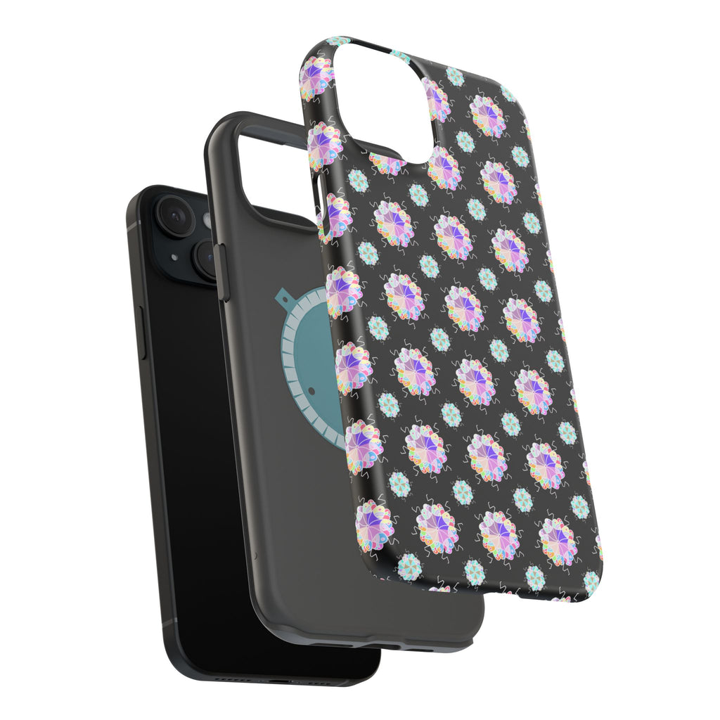 Floral Mosaic Magnetic Impact Phone Case