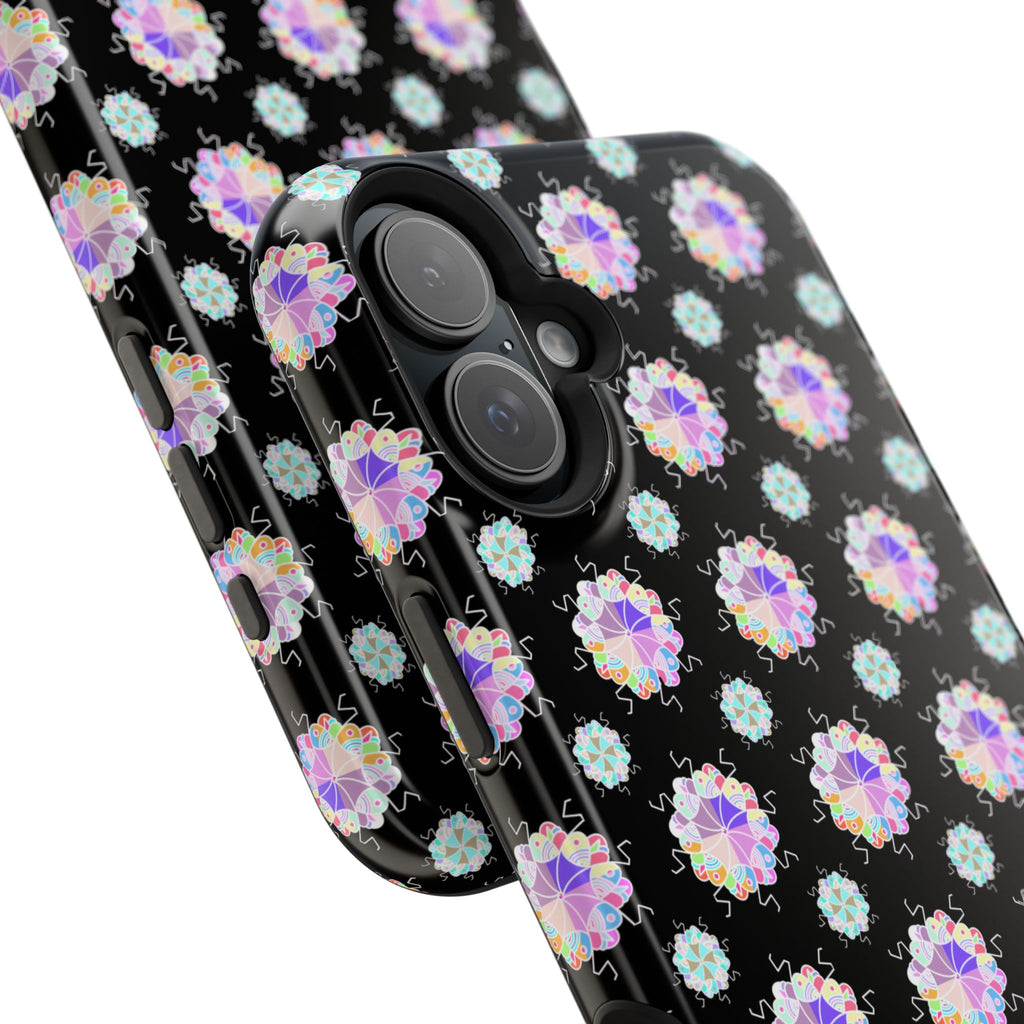 Floral Mosaic Magnetic Impact Phone Case