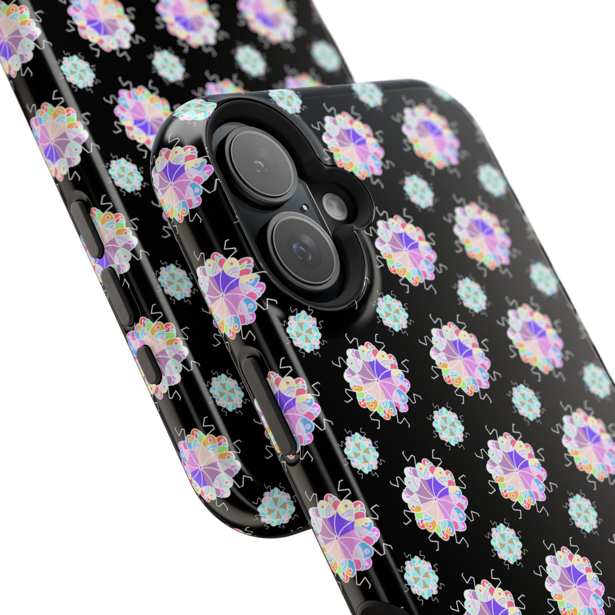 Floral Mosaic Magnetic Impact Phone Case
