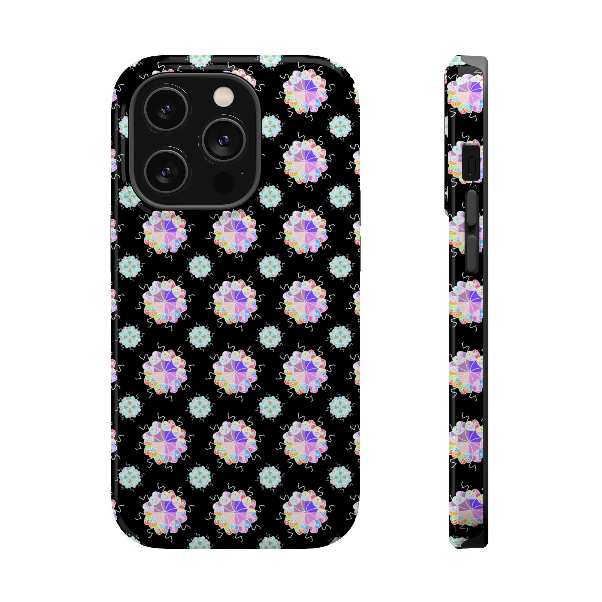 Floral Mosaic Magnetic Impact Phone Case