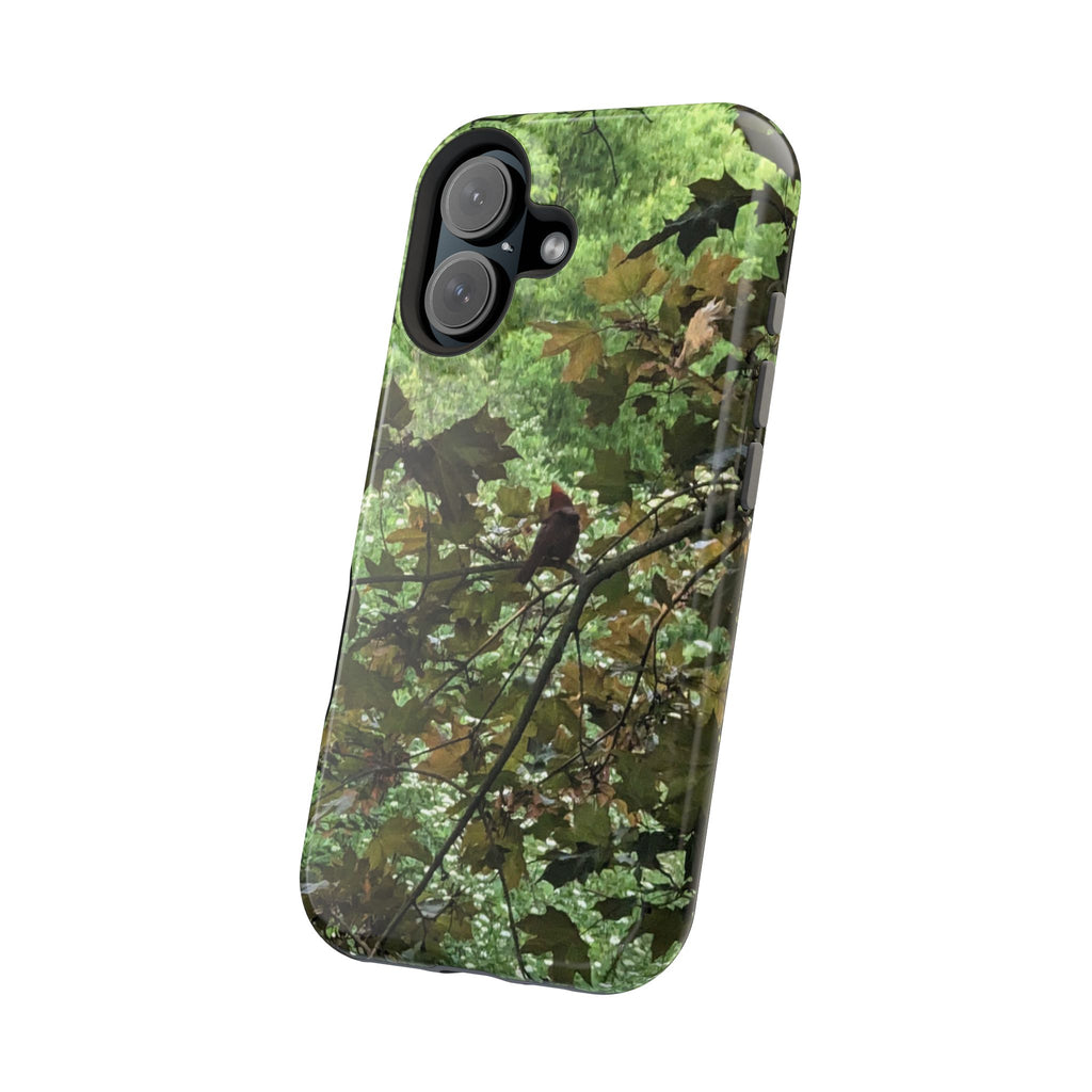Camo Woodland Phone Case — Magnetic Impact‑Resistant iPhone Cover