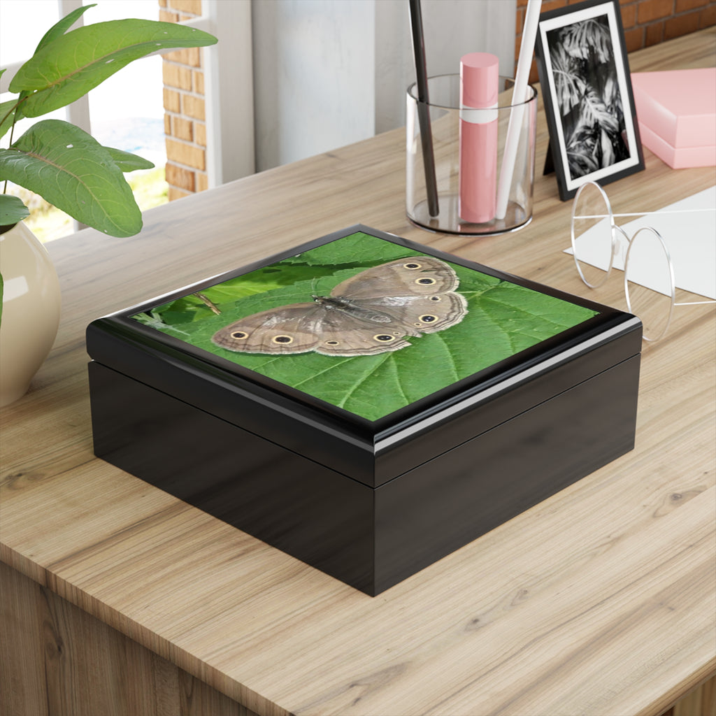 Butterfly Jewelry Box - Nature Photo Keepsake Box