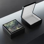 Woodland Deer Jewelry Box — Scenic Lake Reflection Keepsake Box