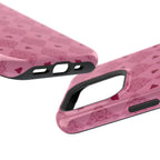 Pink Vintage Hearts Magnetic Impact-Resistant Phone Case