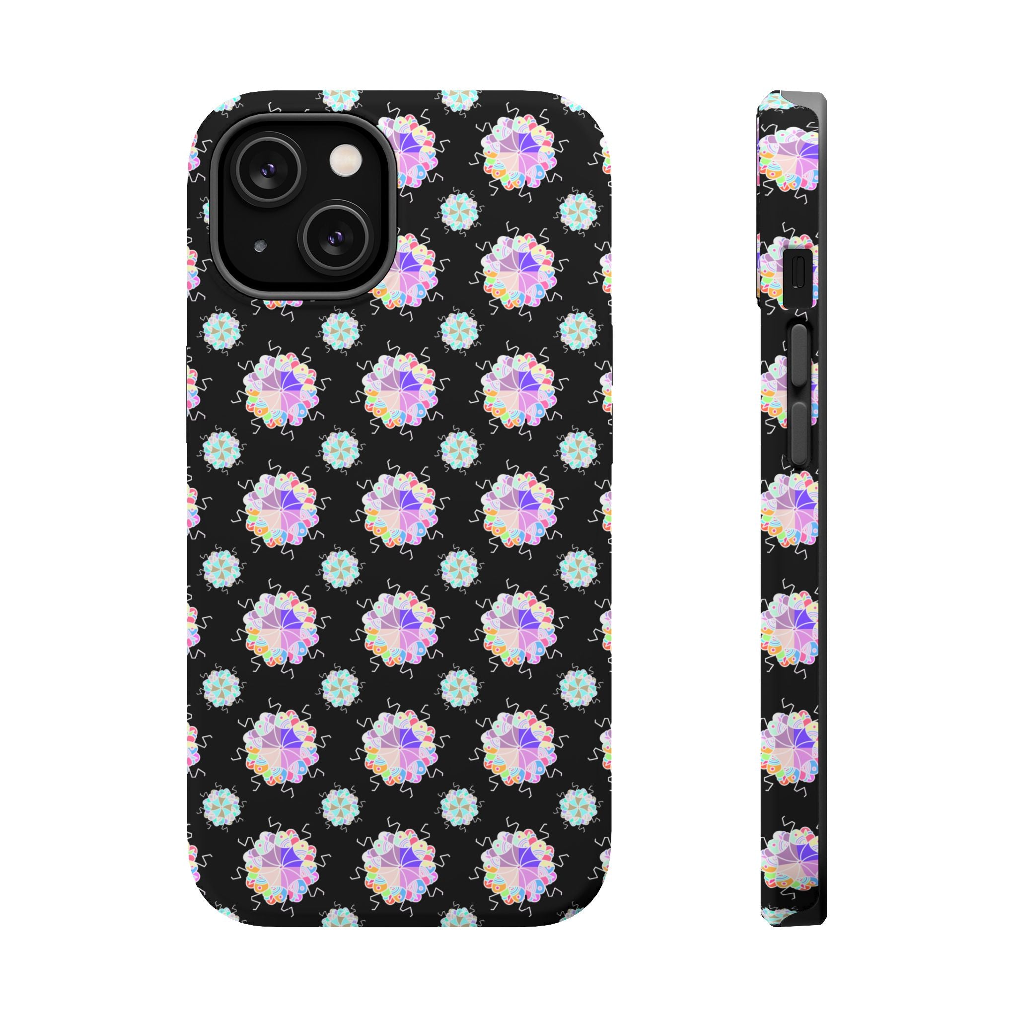 Floral Mosaic Magnetic Impact Phone Case