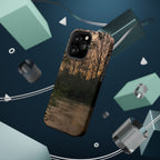 Nature River Sunset Phone Case — Magnetic Impact‑Resistant