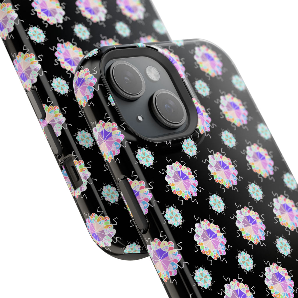 Floral Mosaic Magnetic Impact Phone Case
