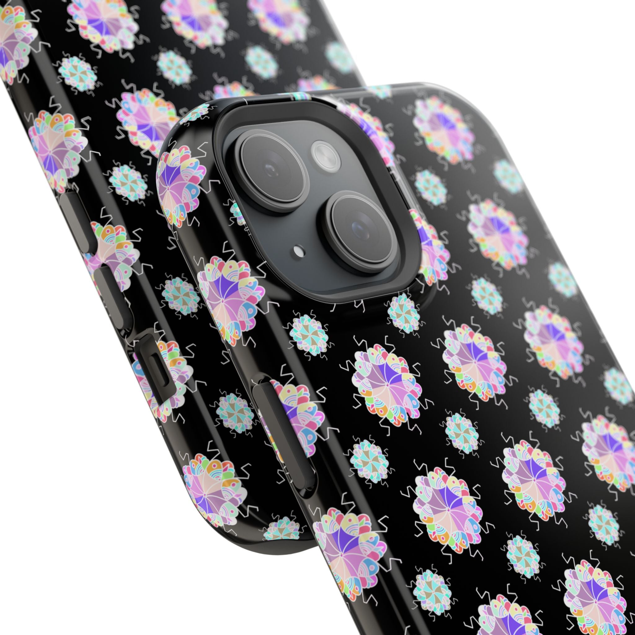 Floral Mosaic Magnetic Impact Phone Case