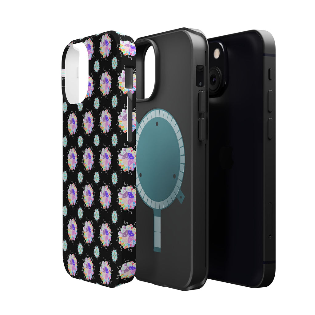 Floral Mosaic Magnetic Impact Phone Case
