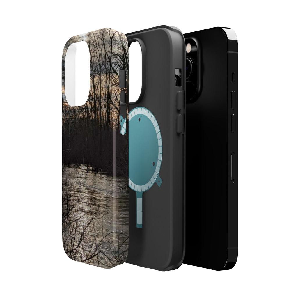 Phone Case — River Sunset Wilderness Magnetic Impact-Resistant Case