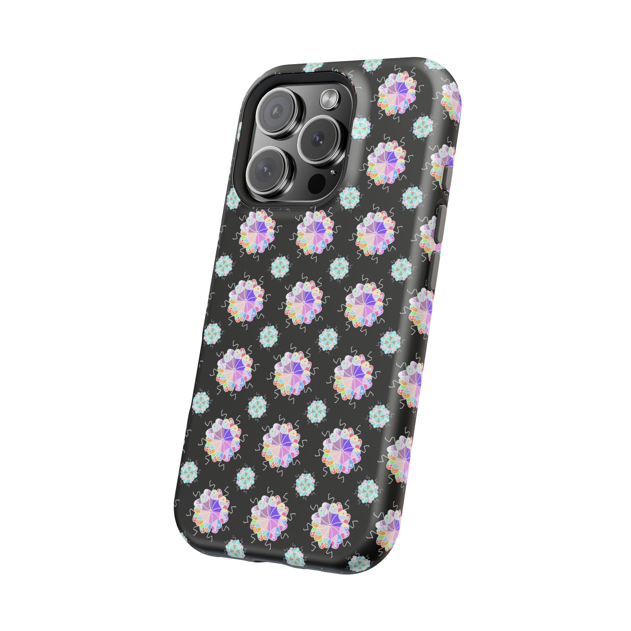 Floral Mosaic Magnetic Impact Phone Case