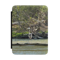 Great Blue Heron Kindle Case — Nature Waterproof E-reader Cover