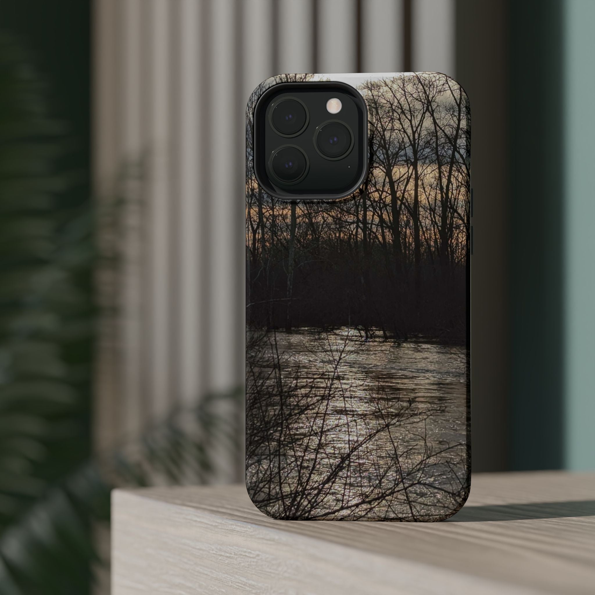 Phone Case — River Sunset Wilderness Magnetic Impact-Resistant Case