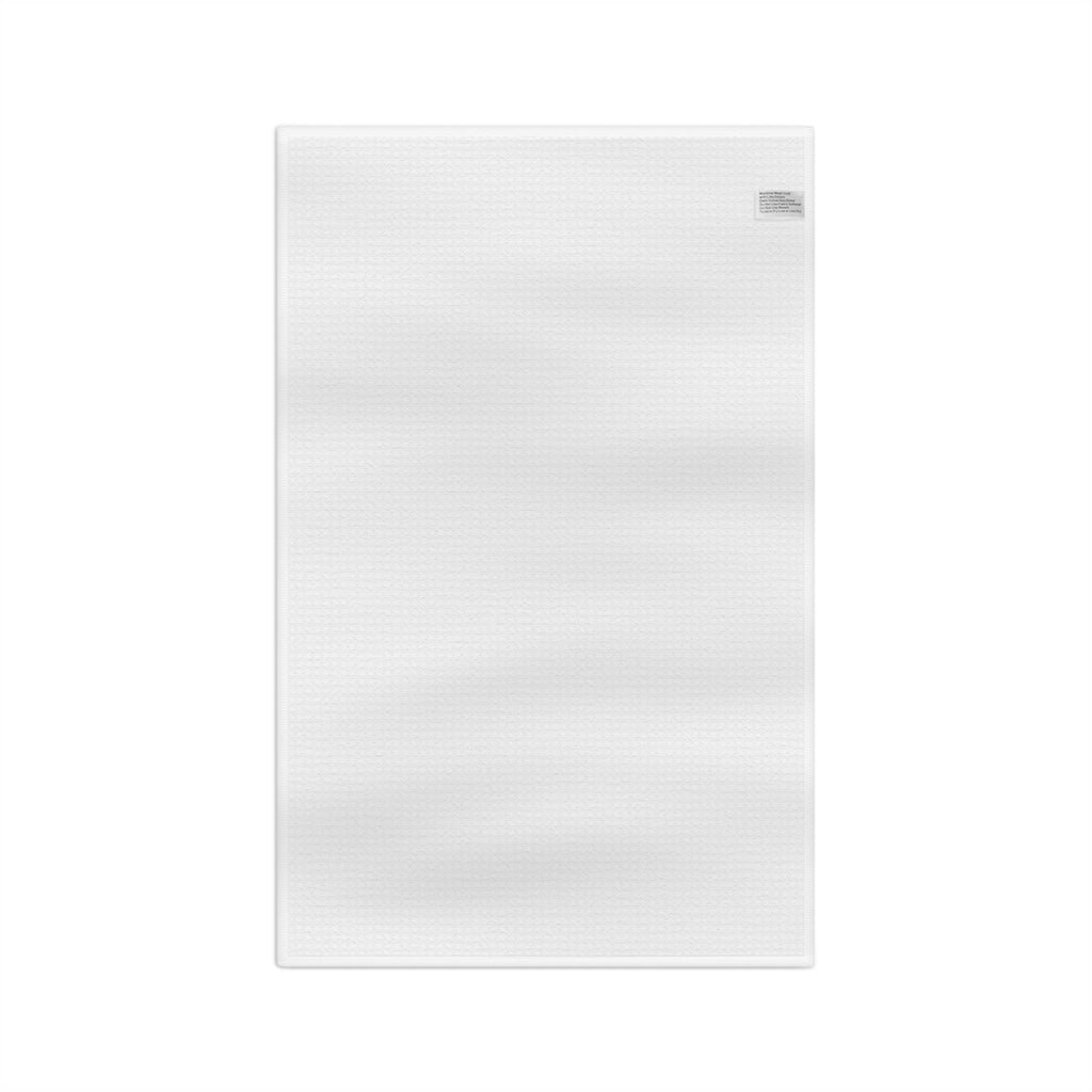 Coastal Waves Microfiber Tea Towel — Stormy Ocean Cliff Photo