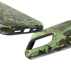 Camo Woodland Phone Case — Magnetic Impact‑Resistant iPhone Cover
