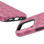 Pink Vintage Hearts Magnetic Impact-Resistant Phone Case