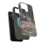Winter Night Snow Road Magnetic Impact-Resistant Phone Case