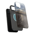 Phone Case — Moody Winter River Landscape Magnetic Impact-Resistant Case