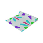 Floral Geometric Table Runner — Pastel Heart & Petal Pattern