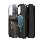Phone Case — Moody Winter River Landscape Magnetic Impact-Resistant Case