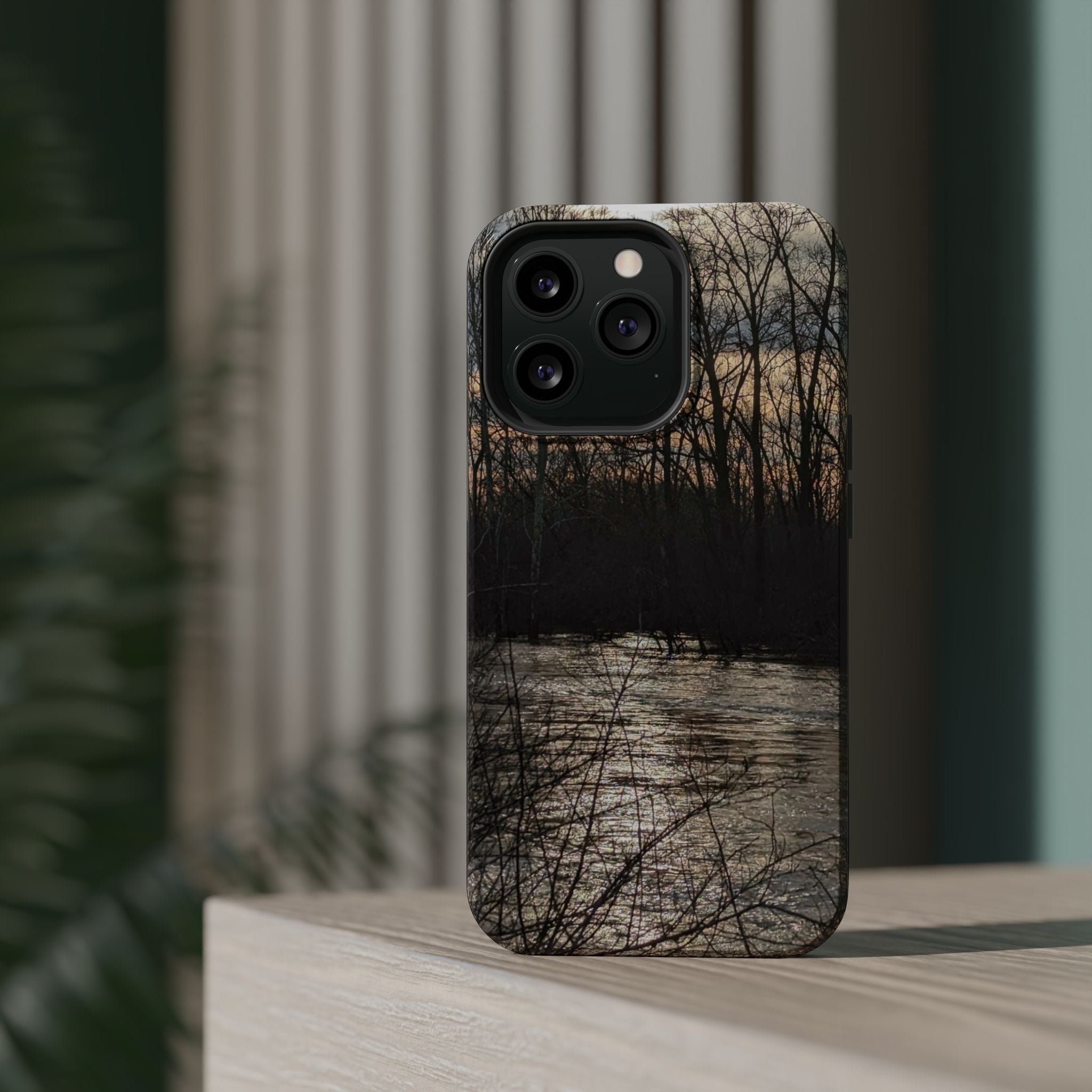 Phone Case — River Sunset Wilderness Magnetic Impact-Resistant Case