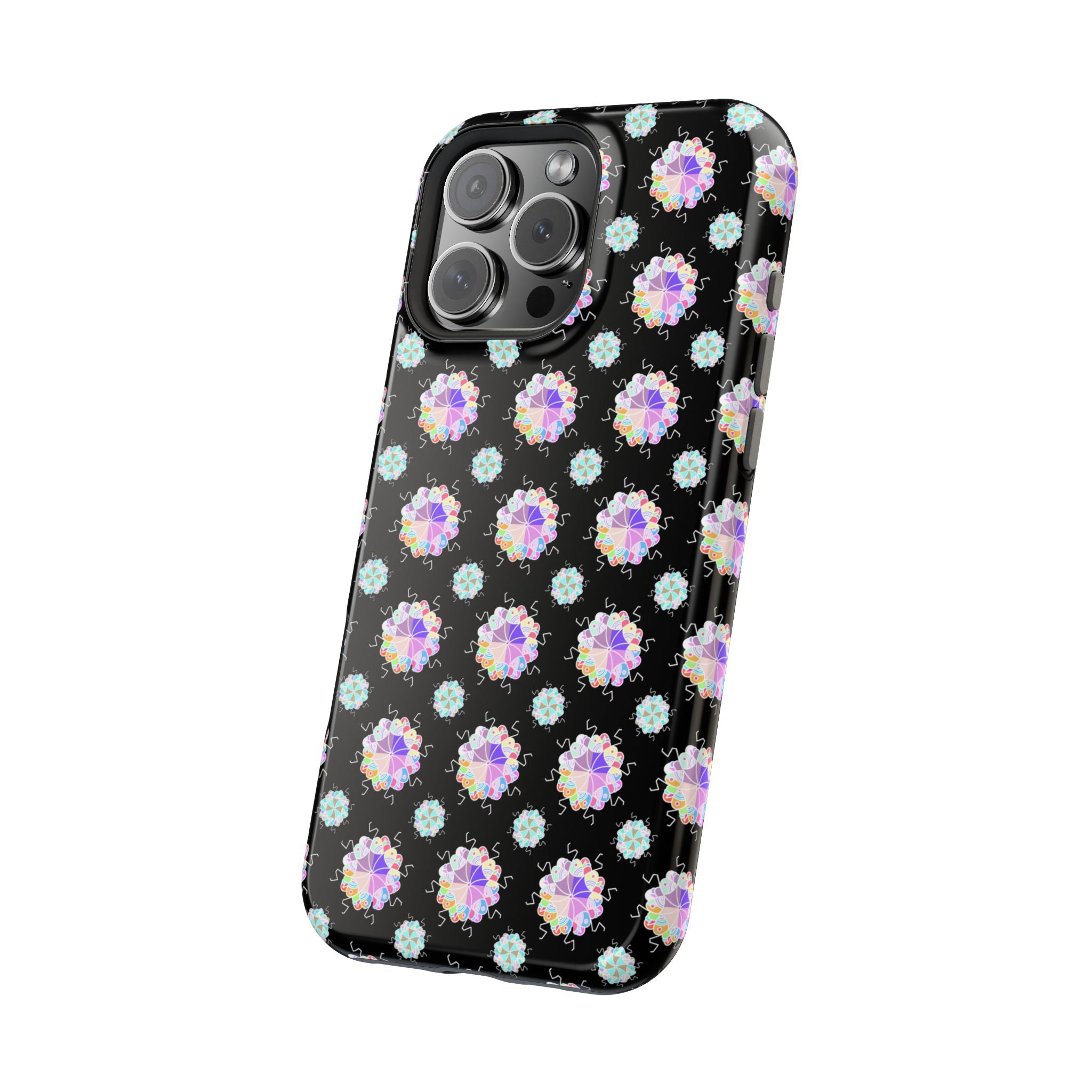 Floral Mosaic Magnetic Impact Phone Case