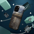 Phone Case — Moody Winter River Landscape Magnetic Impact-Resistant Case