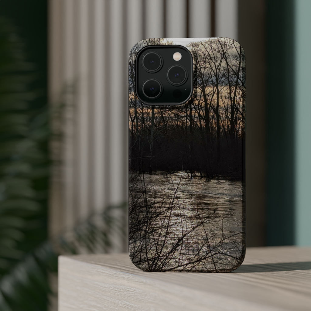 Phone Case — River Sunset Wilderness Magnetic Impact-Resistant Case
